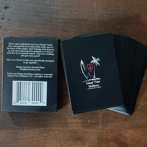 Brand New Island Time Wellness Love Oracle 54 Card Deck - Picture 2 of 5